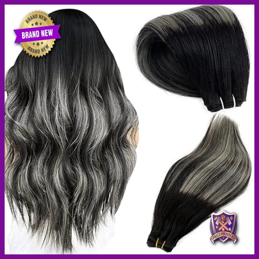 20 Inch Sew In Human Hair Extensions Double Weft 100 Gram Remy Hair